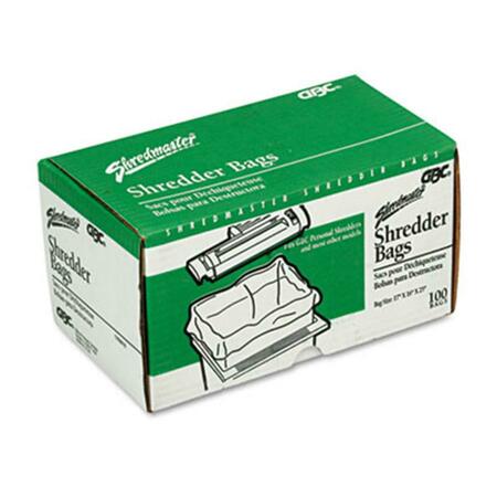 SWINGLINE Personal Shredder Bags 100/Roll Clear 1765016